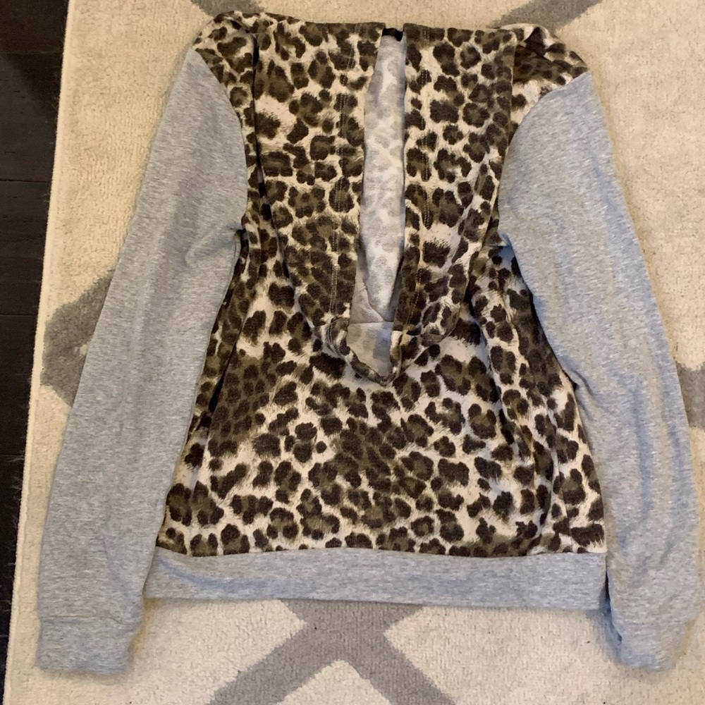 Aqua hoodie